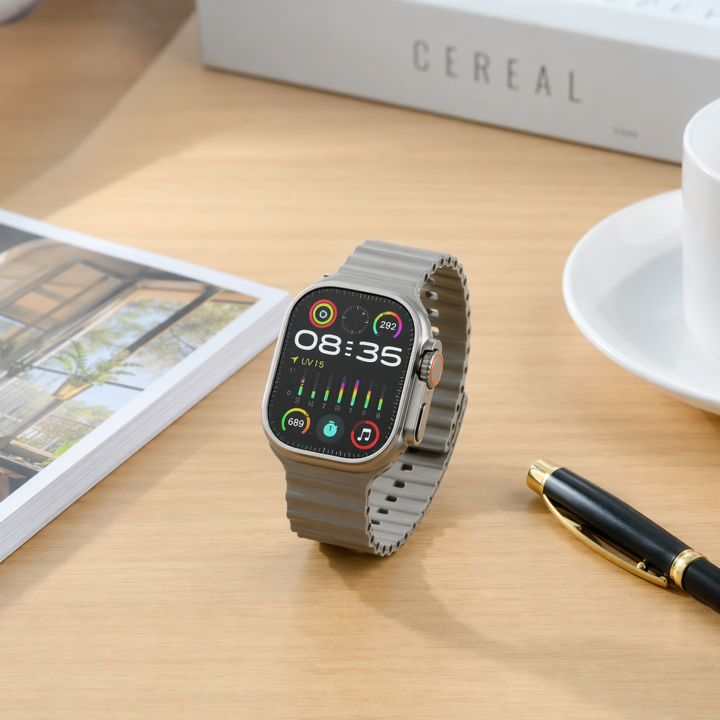 The fashionable and simple white packaging box is suitable for storing smartwatches, portable storage boxes, gift boxes, packaging accessories and supplies details Picture