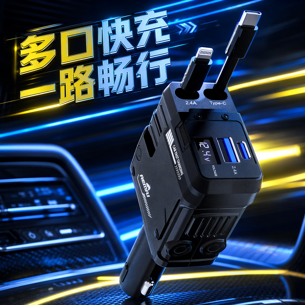 High-quality car charger packaging box is portable and durable, suitable for storage and organization of multiple car models Specification image