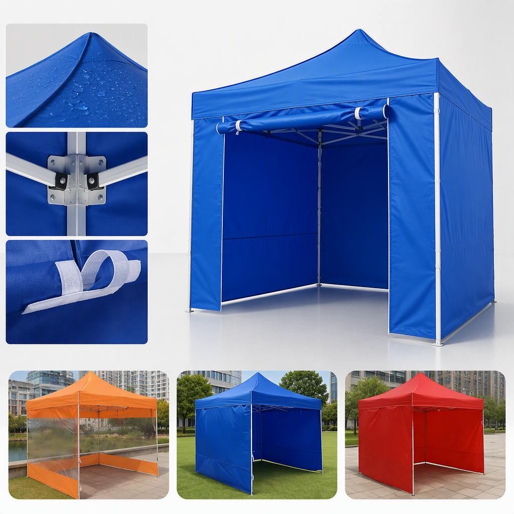 Multi-functional waterproof canopy tent accessories: Outdoor camping sunshade, rain protection, sun protection, wind protection, portable and durable Application Scenario