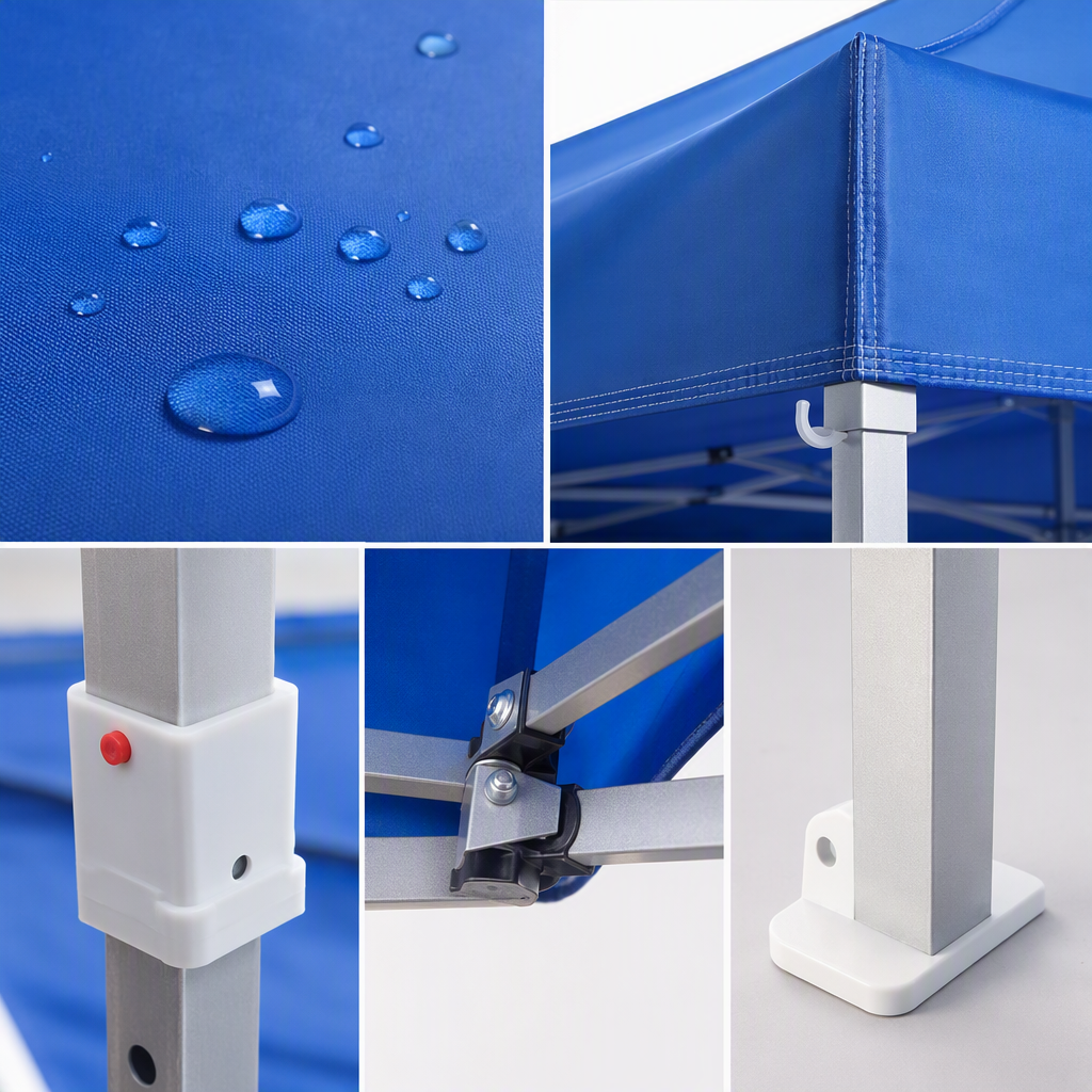 Multi-functional waterproof canopy tent accessories: Outdoor camping sunshade, rain protection, sun protection, wind protection, portable and durable