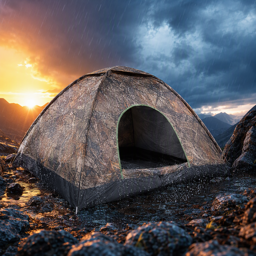 Multi-functional mountain camping canopy tent accessories, outdoor waterproof, sunshade and rainproof tent supplies set details Picture