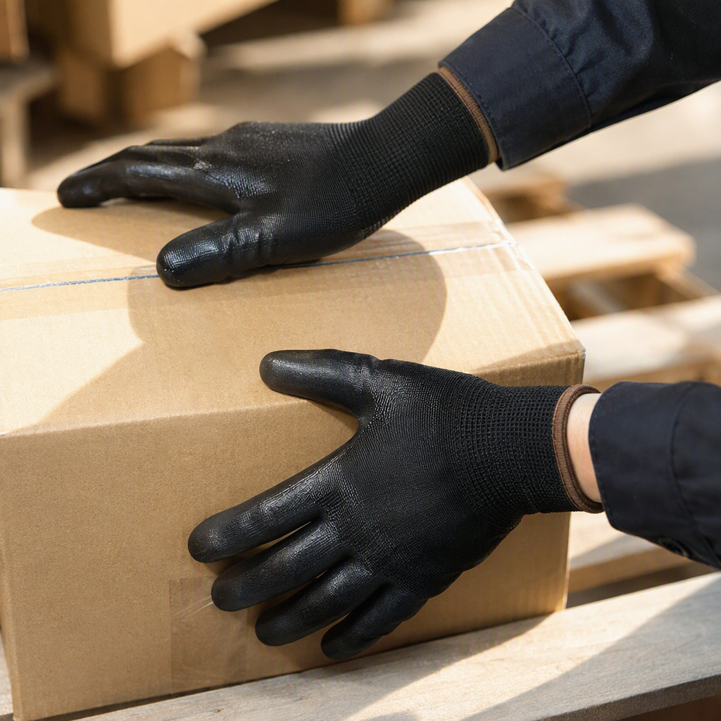 Guantes de protección negros multifuncionales resistentes a la abrasión resistente al aceite resistente a la punción guantes de protección laboral industrial antideslizante antiquímico esencial - 2