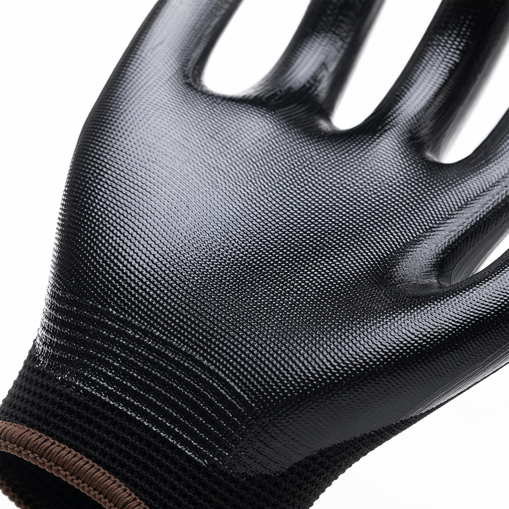 Guantes de protección negros multifuncionales resistentes a la abrasión resistente al aceite resistente a la punción guantes de protección laboral industrial antideslizante antiquímico esencial - 4