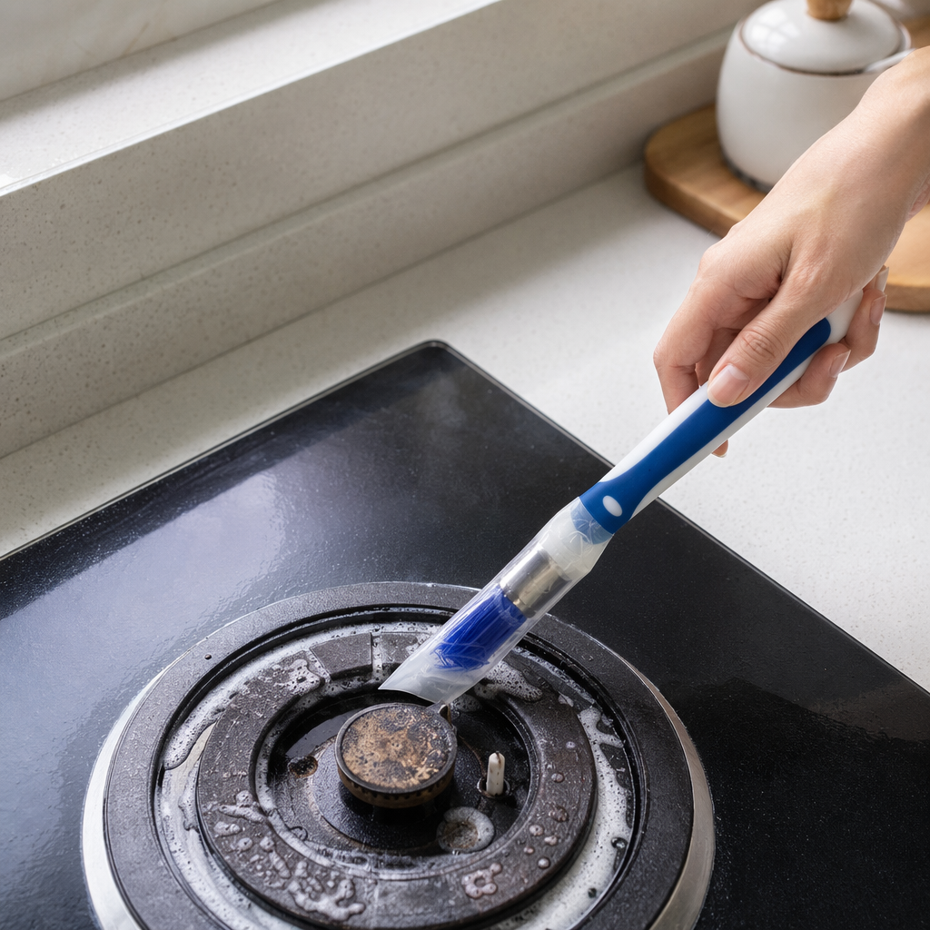 Durable dust-removing brush for bed cleaning, a practical and multi-scenario dust removal and bed sweeping tool for home use Specification image