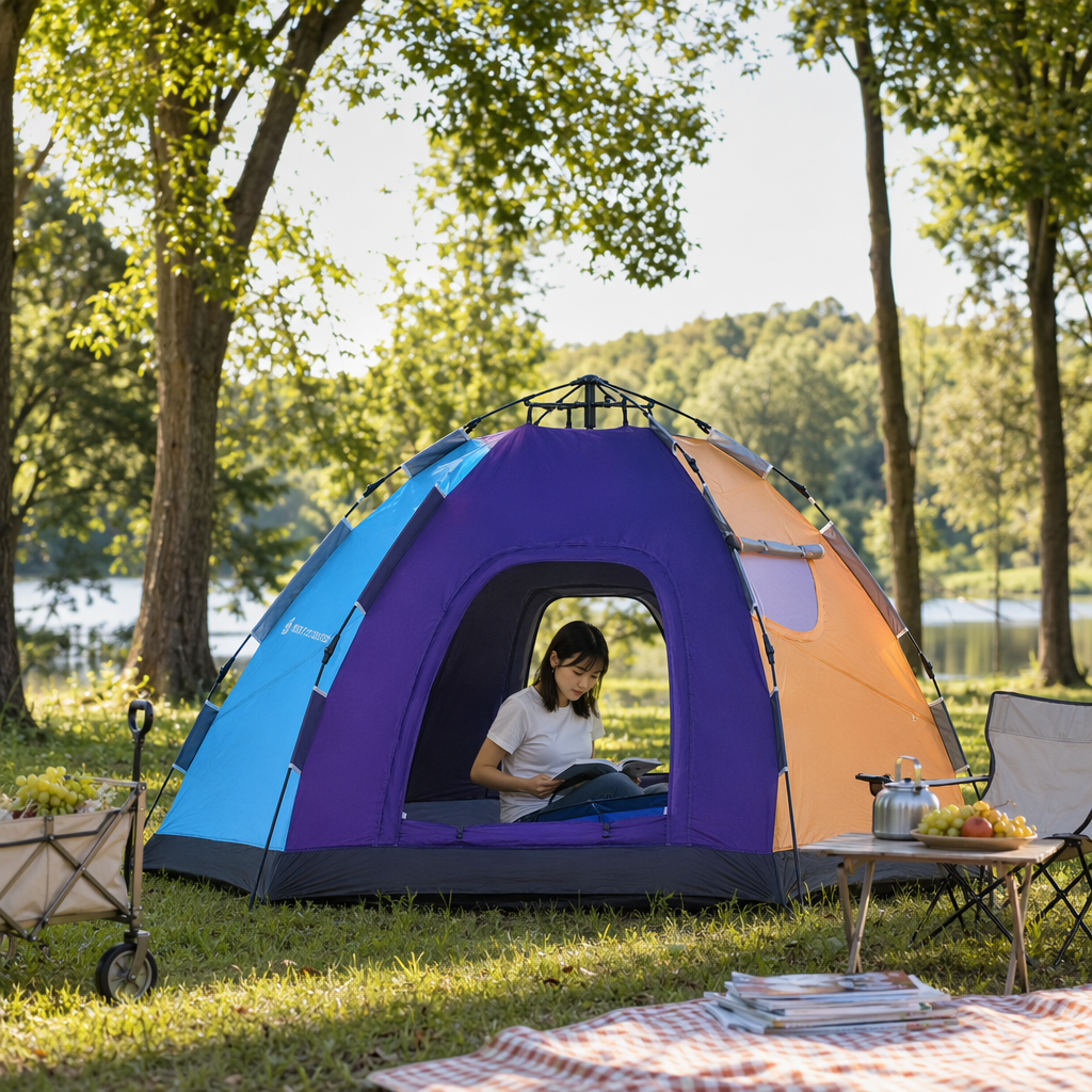 Multi-functional mountain camping canopy tent accessories, outdoor windproof, waterproof, sunshade and rainproof products Item Picture
