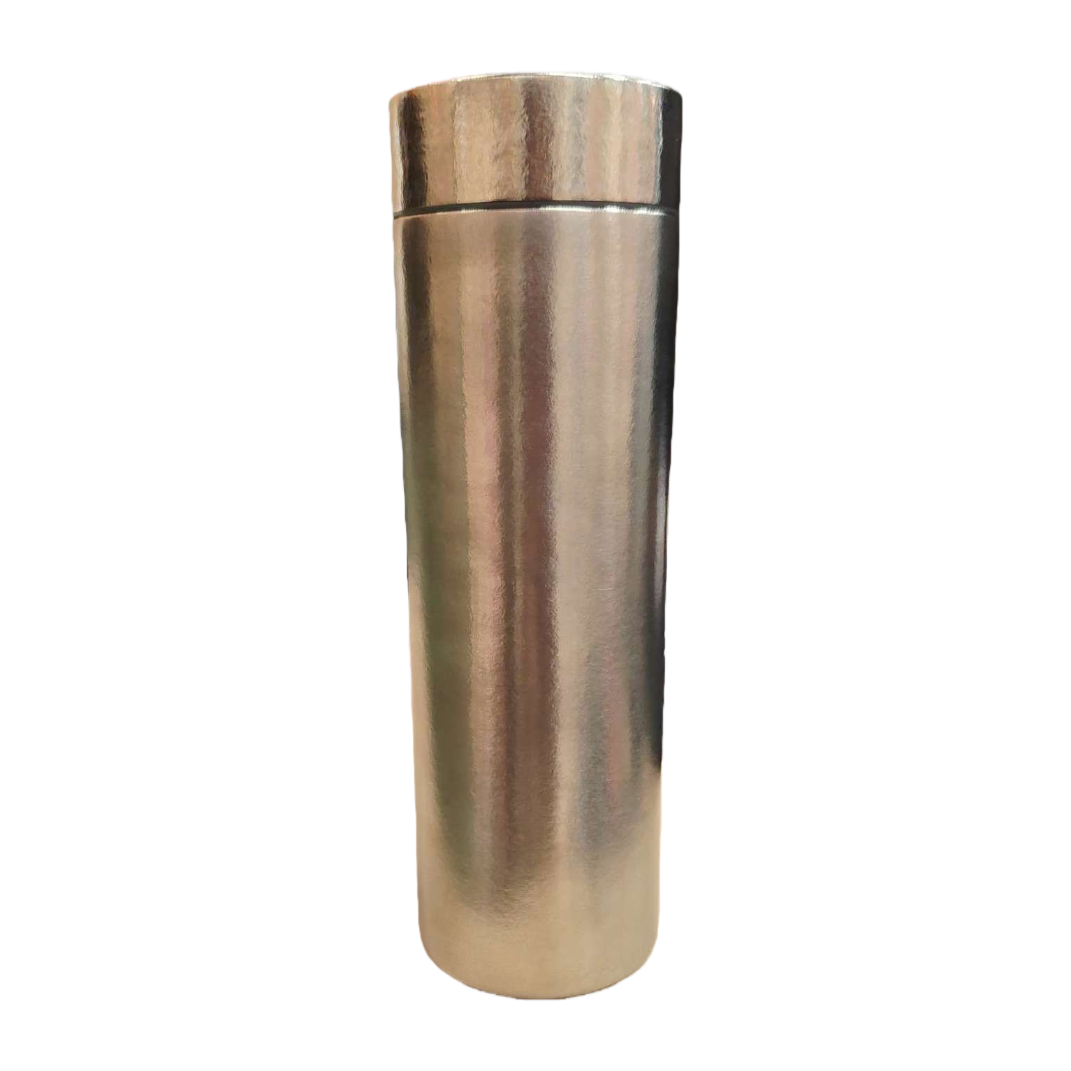 Stainless steel double-layer insulated cup, large capacity, portable and fashionable, silver student office hot drinking cup, gift item Item Picture