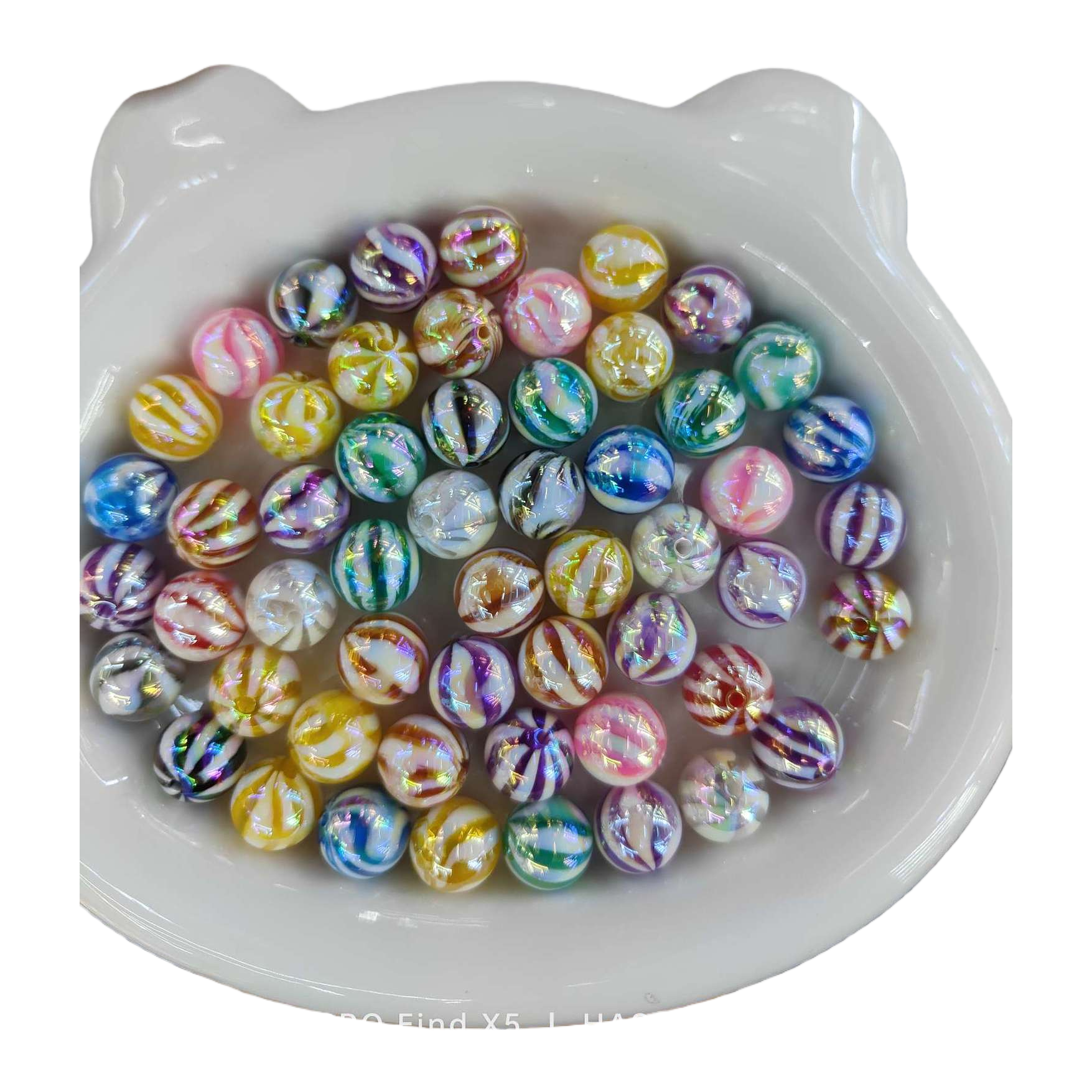 Colorful handcrafted beaded jewelry accessories, DIY materials for colorful beads, creative decorative items, 50g beads Item Picture