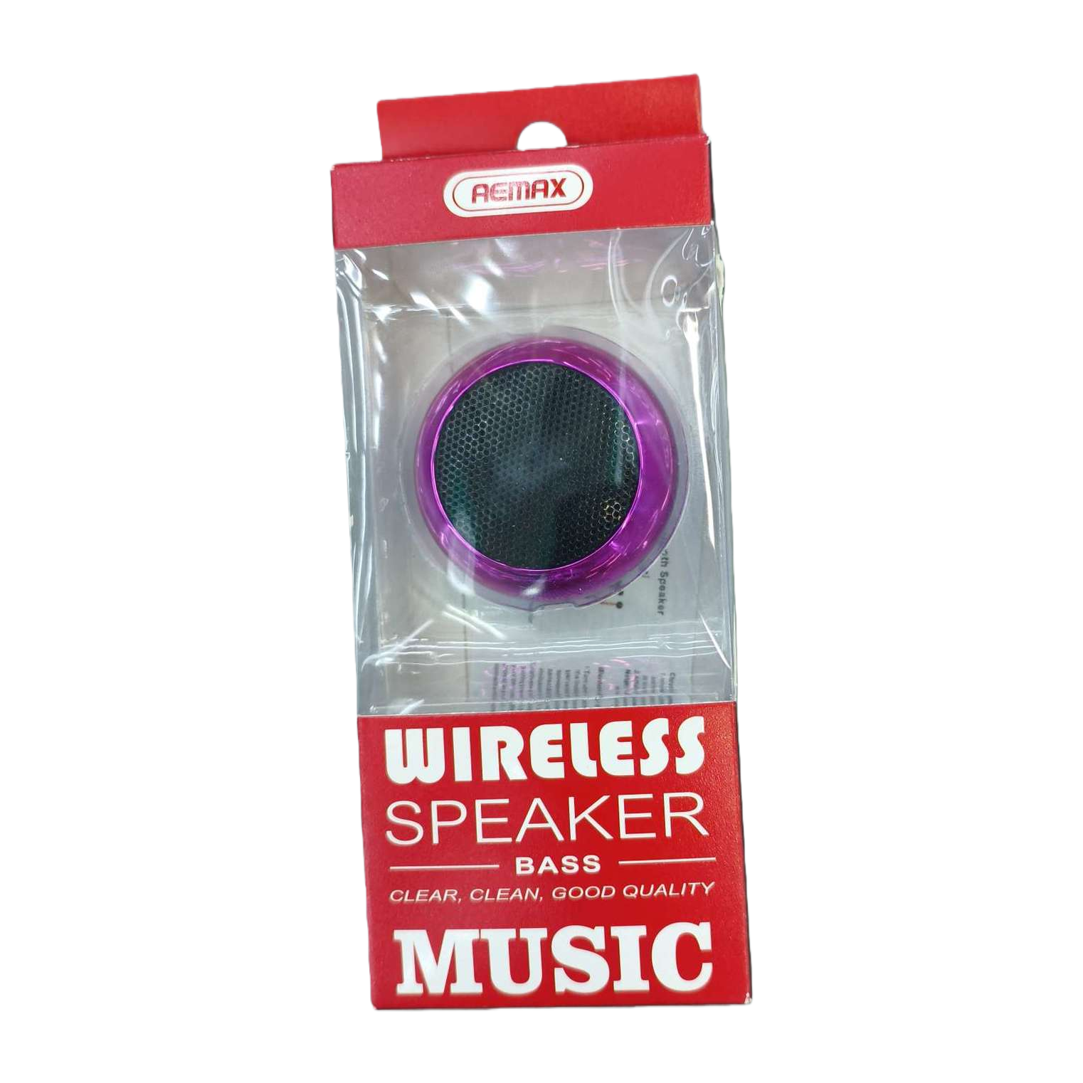Fashionable purple portable Bluetooth speaker, wireless waterproof, multi-color music player, mini portable audio equipment Item Picture