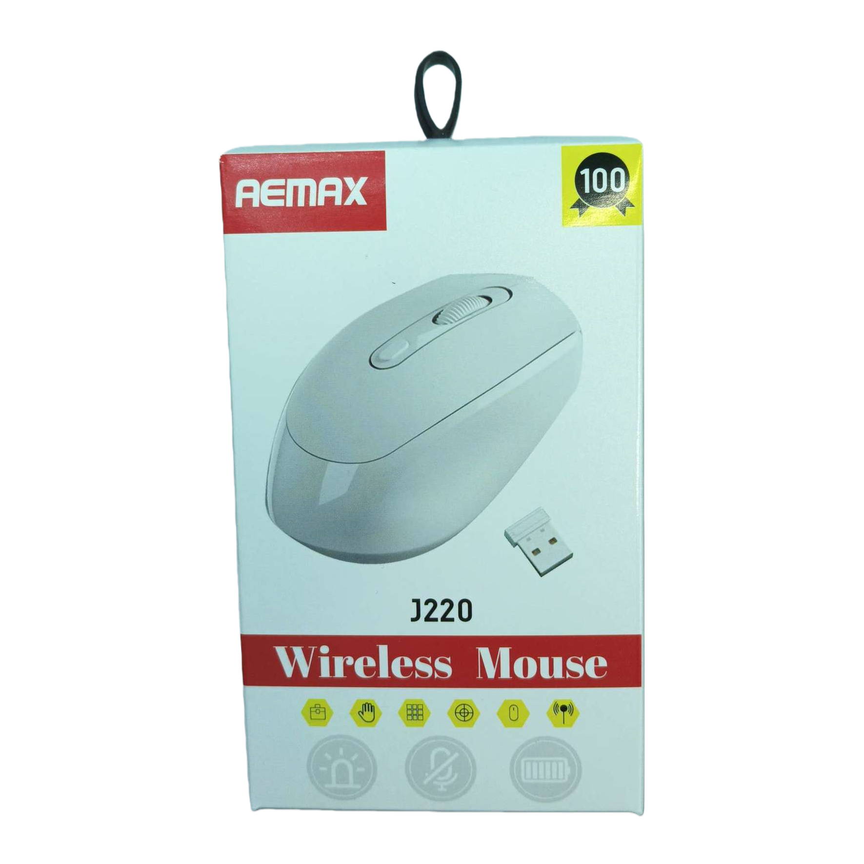 Ergonomic wireless mouse, silent office computer accessory, white, portable, multi-functional, supports multi-device connection Item Picture