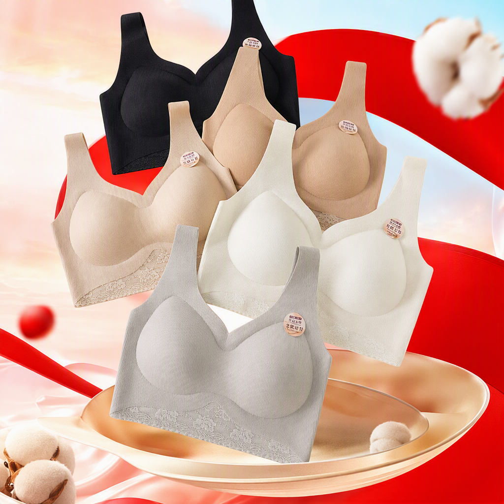 Multi-color, seamless, comfortable bra, thin, breathable, frameless girls' underwear, soft, seamless, snug, light style Specification image