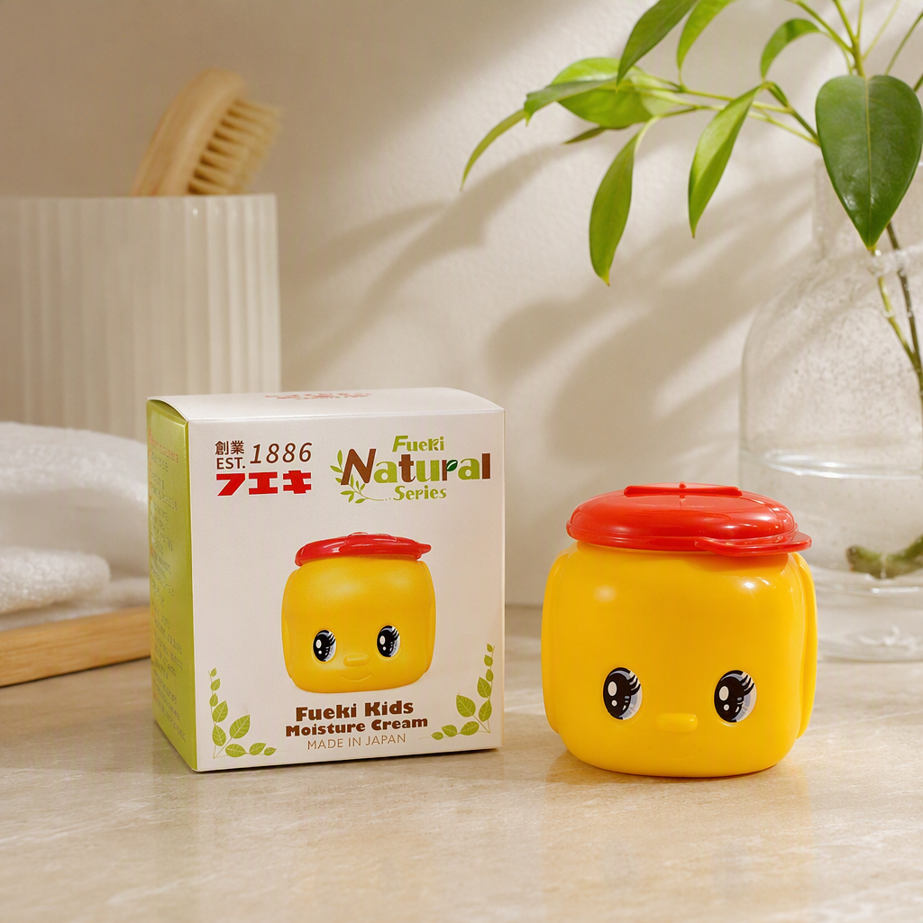 Fuerke Little Yellow Duck Children's Moisturizing Cream 50g Japanese Fuerke Children's Moisturizing Skin Cream Lotion Specification image