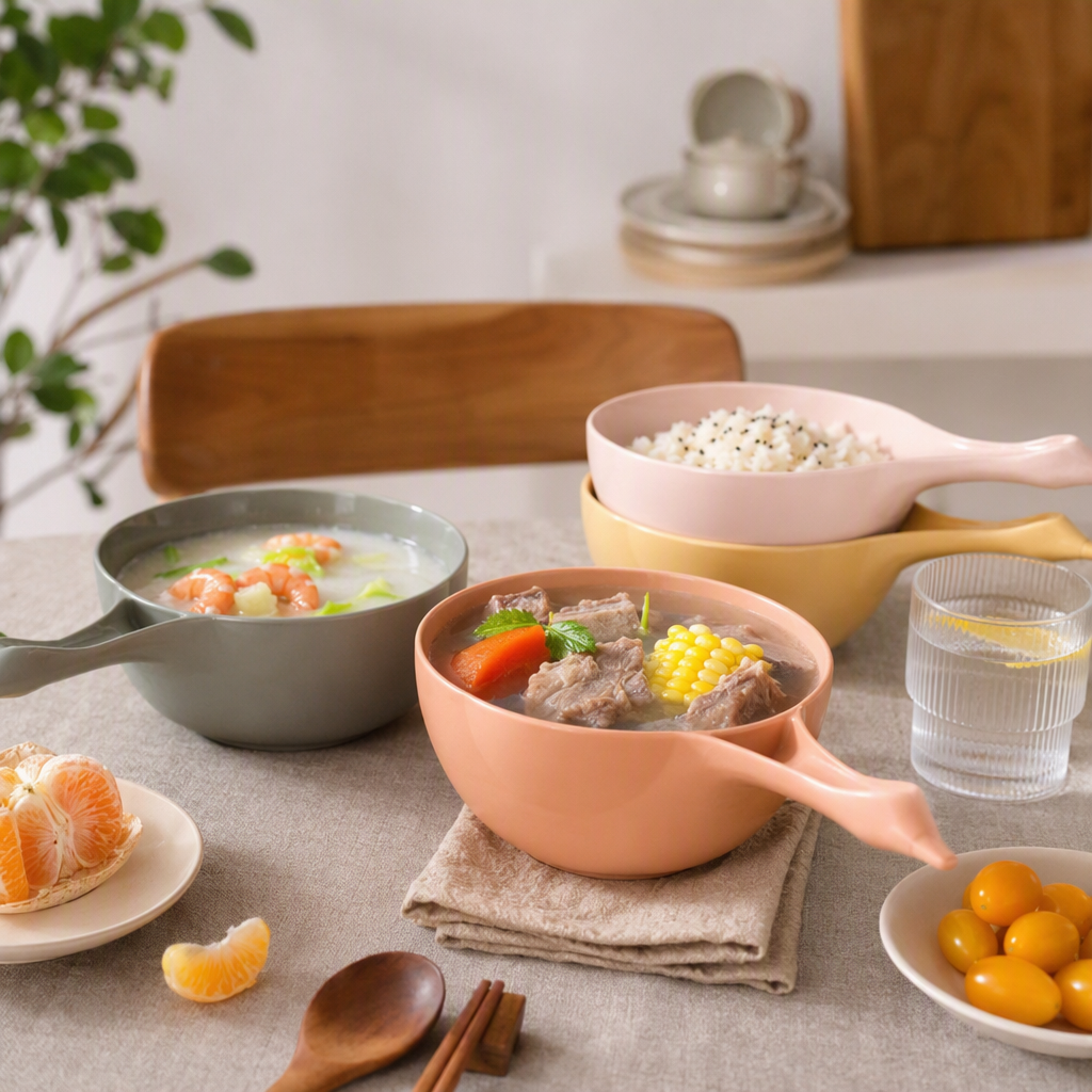 Colorful goose-shaped handle draining basket, kitchen storage and vegetable washing basket, fruit and vegetable draining wonder, portable for home use details Picture