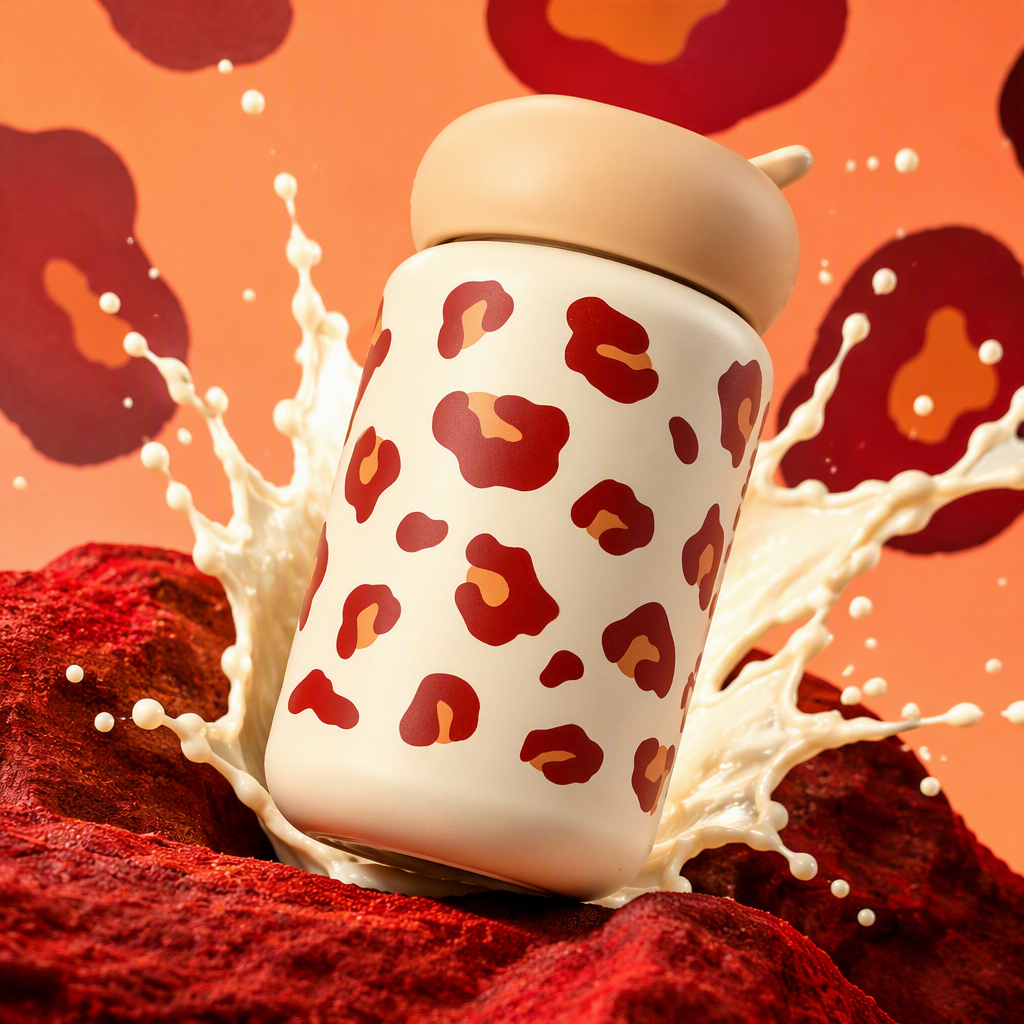 Moda estampado leopardo cerámica taza de agua creativo café y té oficina hogar tendencia personalidad tazas Specification image