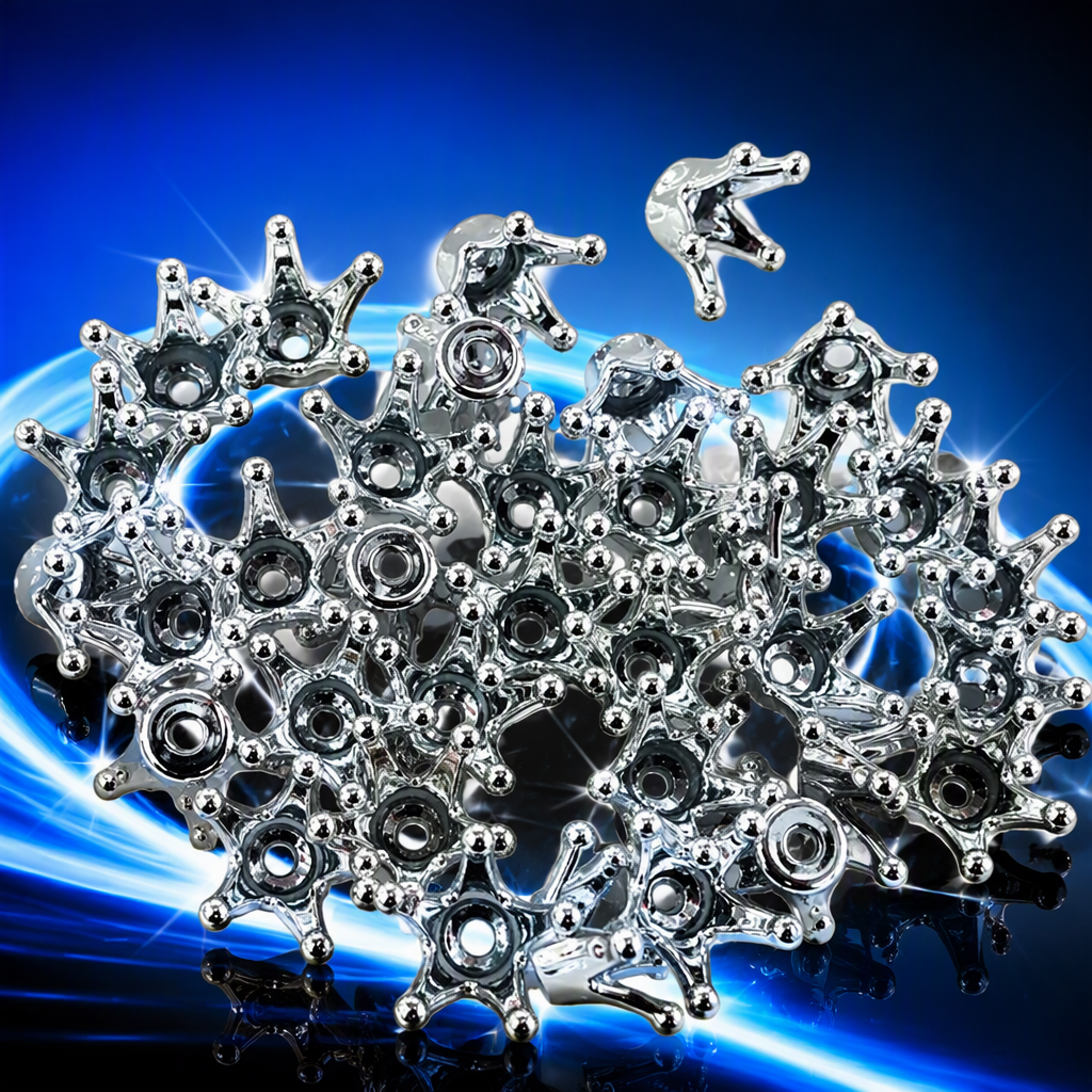 قلادة معدنية مصنوعة من التاج الفضي، قلادة مصنوعة من الفولاذ Specification image