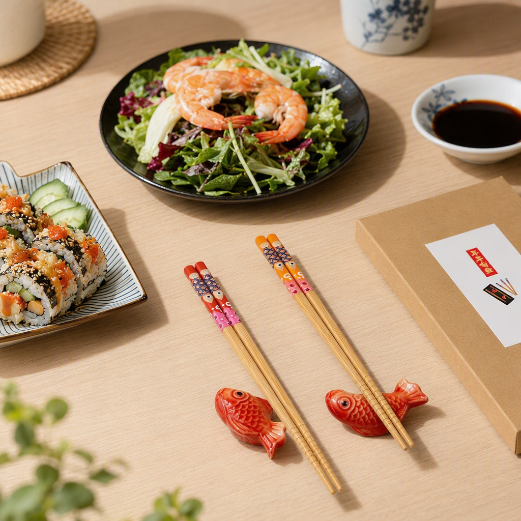 Natural solid wood tableware, environmentally friendly and durable, a set of household Chinese restaurant kitchenware details Picture