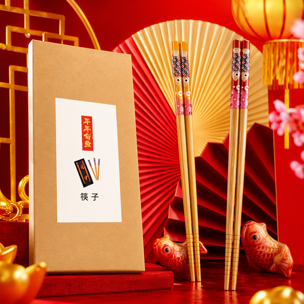Natural solid wood tableware, environmentally friendly and durable, a set of household Chinese restaurant kitchenware Specification image