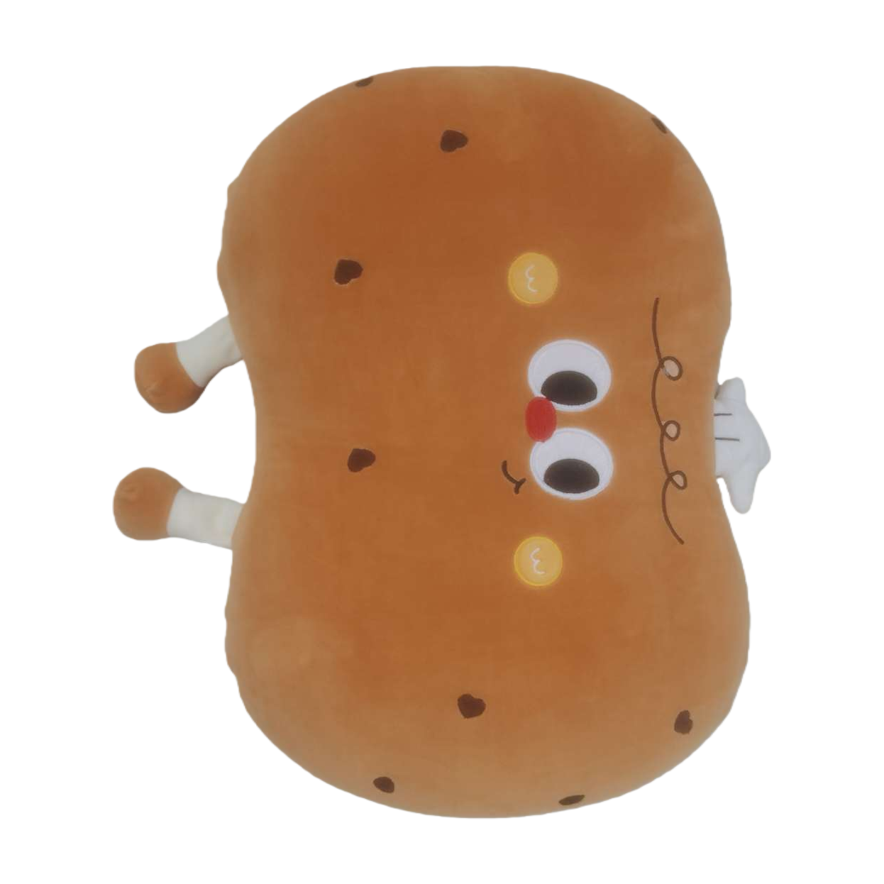 Cute cartoon bread dolls, brown plush fabric throw pillows, children's toys, gifts and collectibles Item Picture