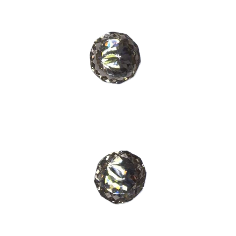 Handmade DIY jewelry accessories: Two cut crystal beads, shining crystal bead jewelry ingredients Item Picture