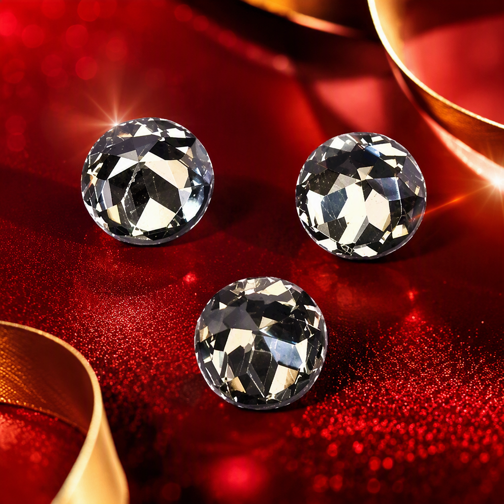 Shining silver rhinestone jewelry, a fashionable and versatile high-end inlaid jewelry accessory for women as a gift Specification image