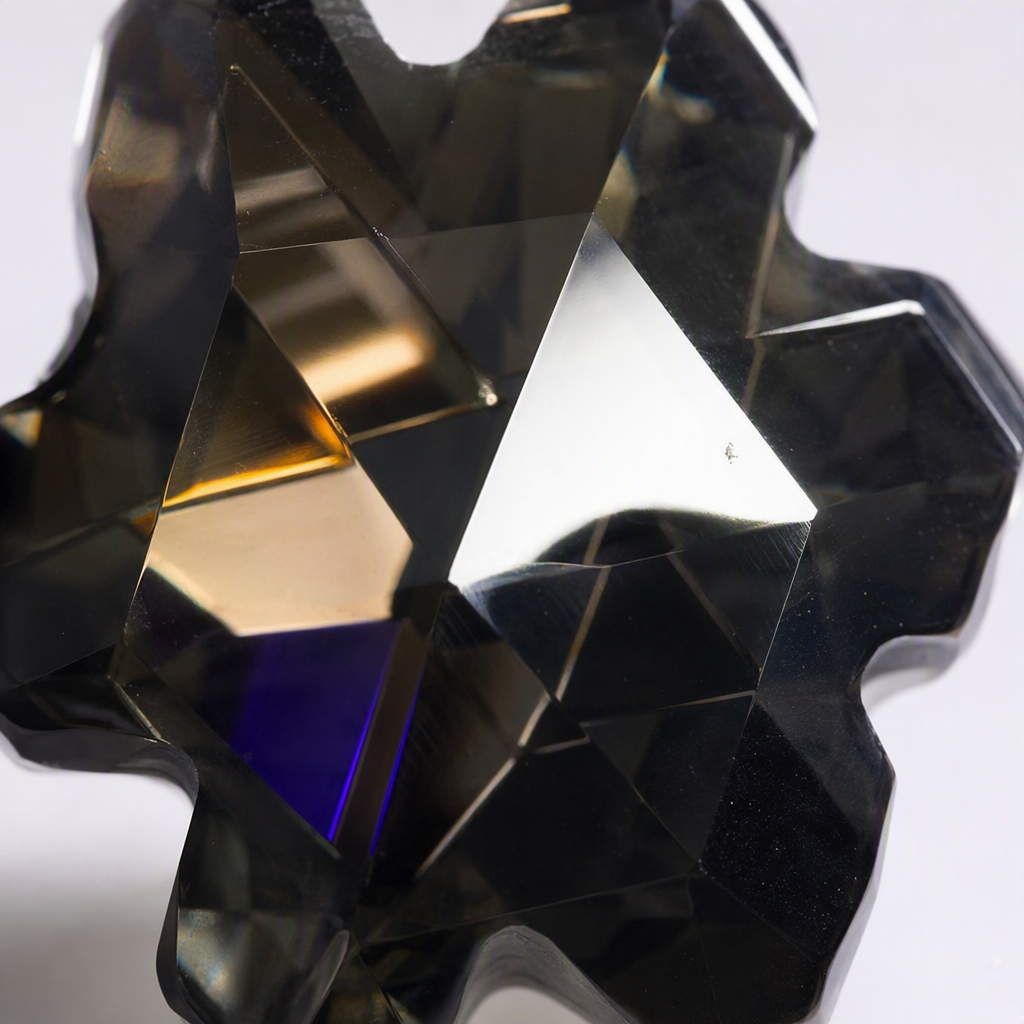 Colorful transparent crystal hexagonal decorative pieces, home ornaments, decorative items, creative decorative materials, handicrafts Application Scenario