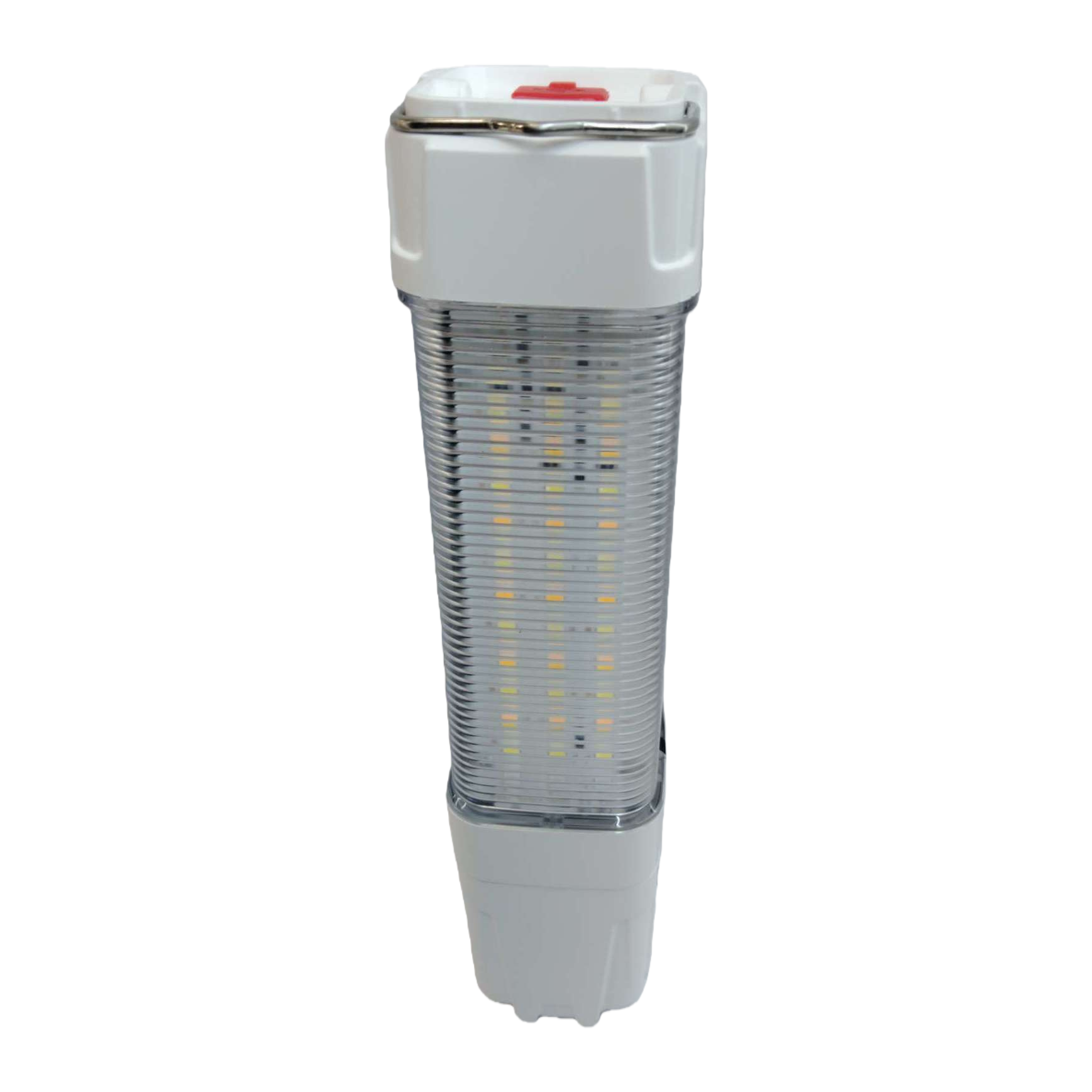 Nuevo blanco destacado LED linterna portátil multifuncional impermeable al aire libre luz de emergencia linterna recargable con sunboard home linterna Specification image