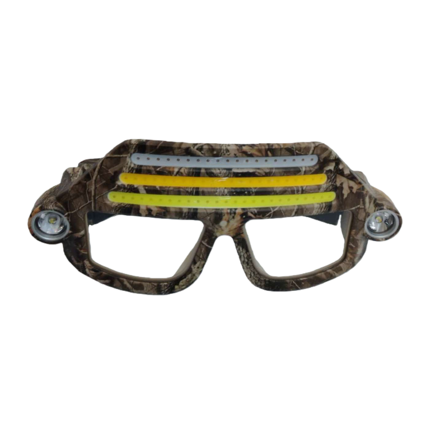 Nueva luz de ojos multifunción a prueba de viento y polvo estilo camuflaje iluminación de ciclismo al aire libre luz de ojos con sensación luz de ojos multifuente Specification image
