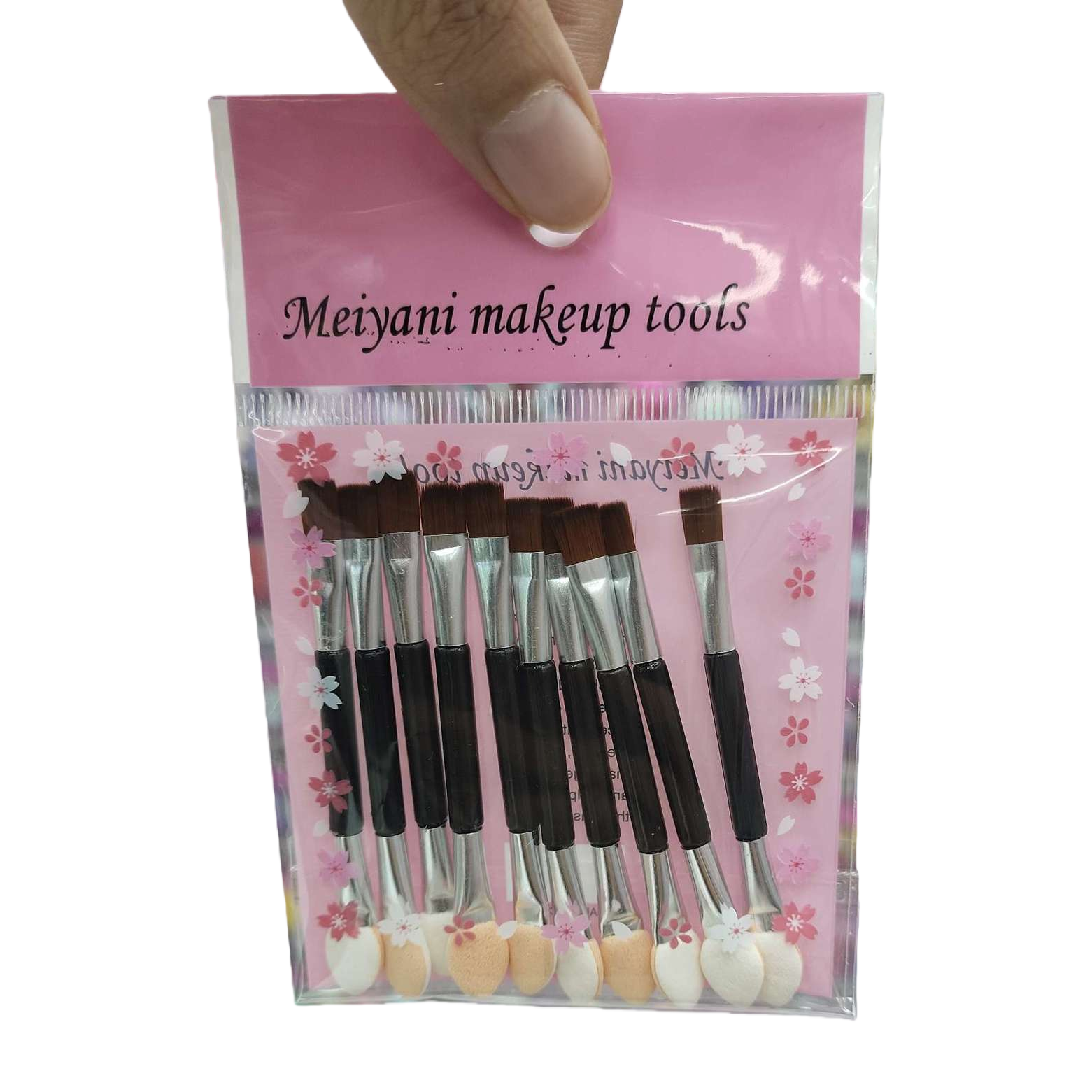 Bolsa de embalaje rosa juego de cepillos de maquillaje suave y delicada herramienta de belleza portátil suministros de belleza paquete de caja de regalo Item Picture