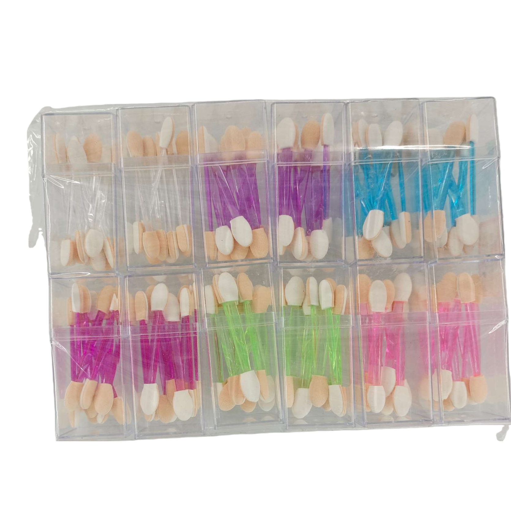 Color doble cabeza esponja stick caja de almacenamiento organización portátil suministros de almacenamiento oficina casera caja de almacenamiento multifuncional Item Picture