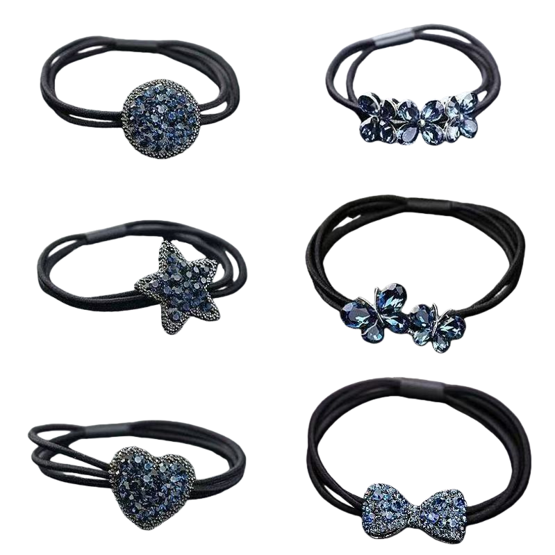 Fashionable hair bands, headwear, hair accessories, simple and versatile hair ties, hair ropes, and trendy hair accessories for girls and students Specification image