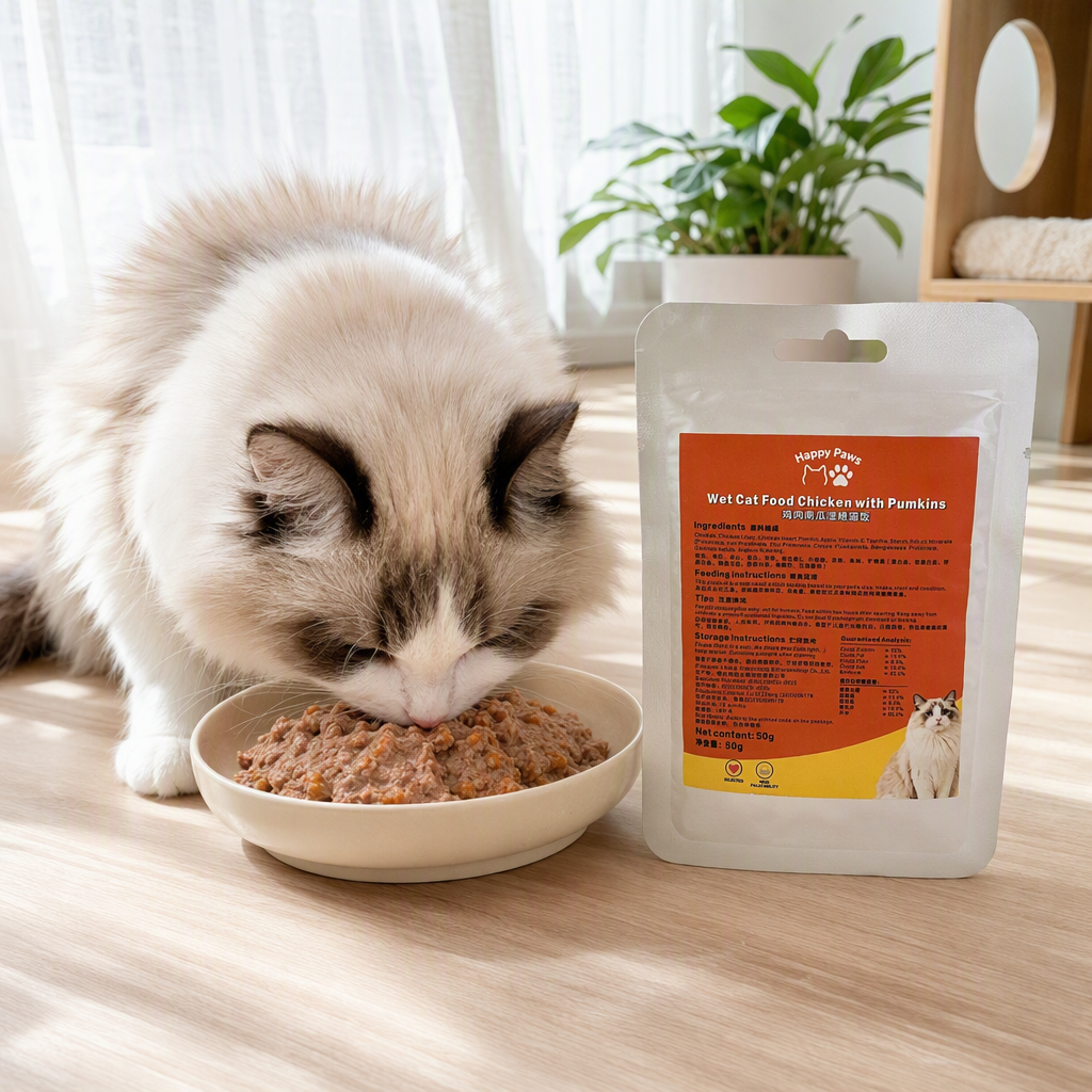 Full-price pet snacks, wet food, cat snacks, nutritious, high-protein fresh food details Picture