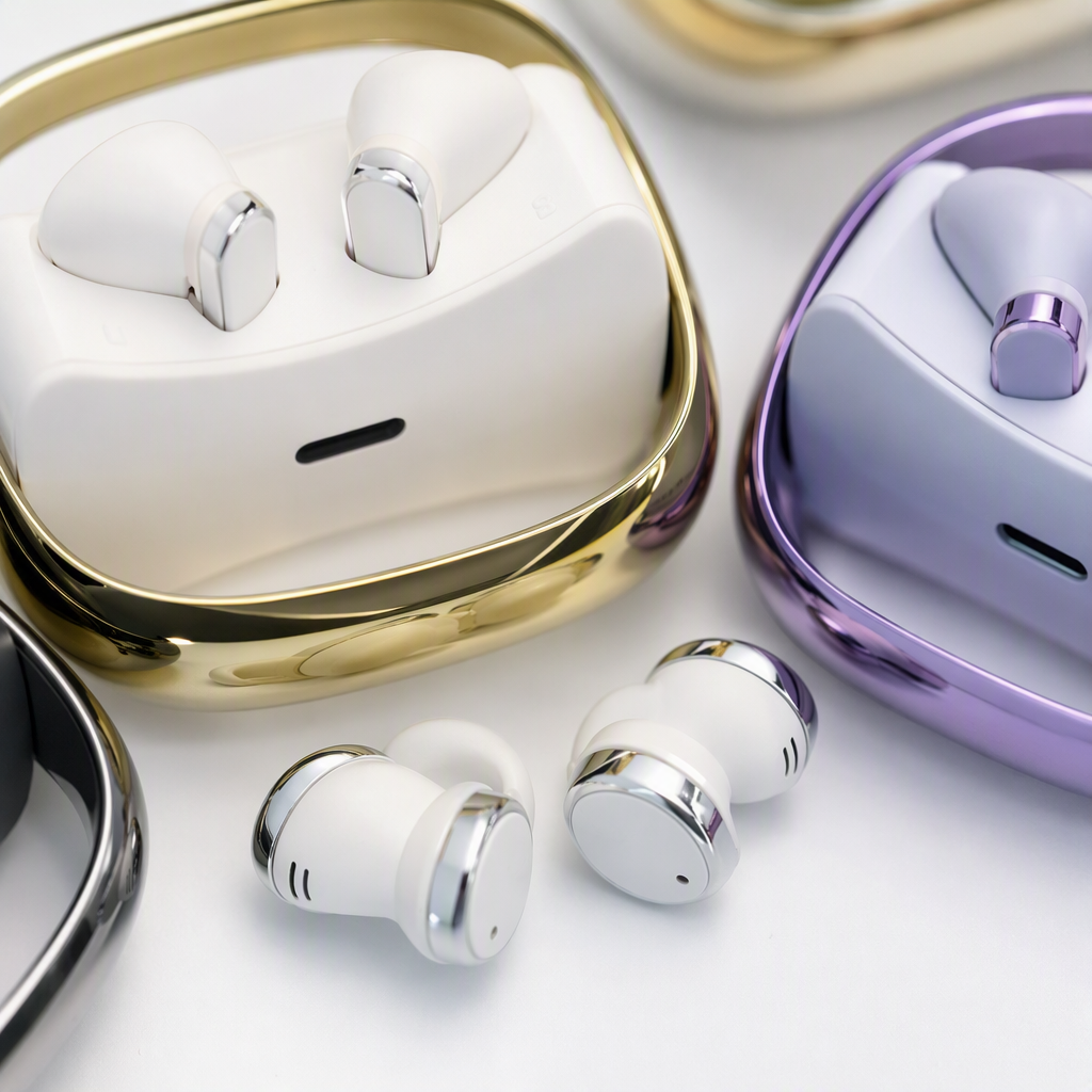 Auriculares inalámbricos true colorido caja de carga portátil bluetooth in-ear deporte tipo universal auriculares adaptables para uso con múltiples dispositivos Application Scenario