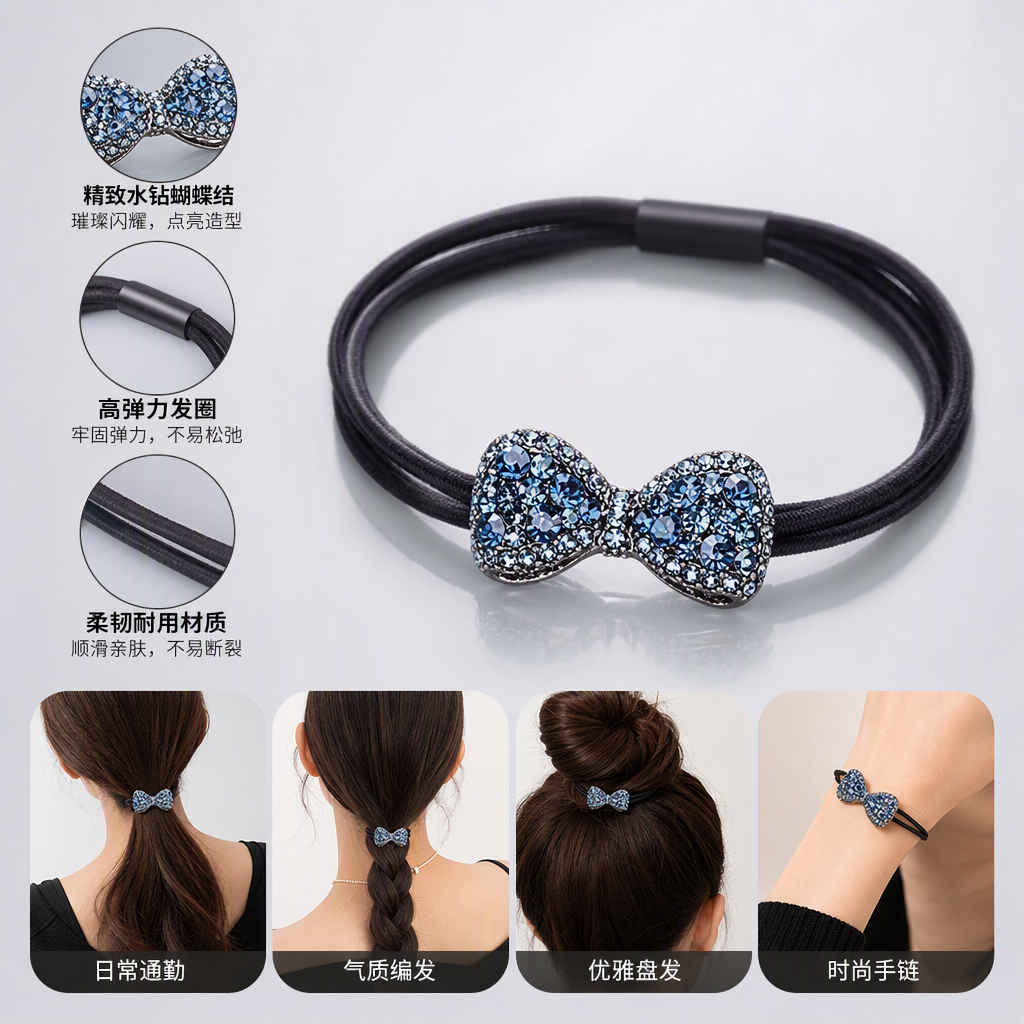 Fashionable hair bands, headwear, hair accessories, simple and versatile hair ties, hair ropes, and trendy hair accessories for girls and students details Picture