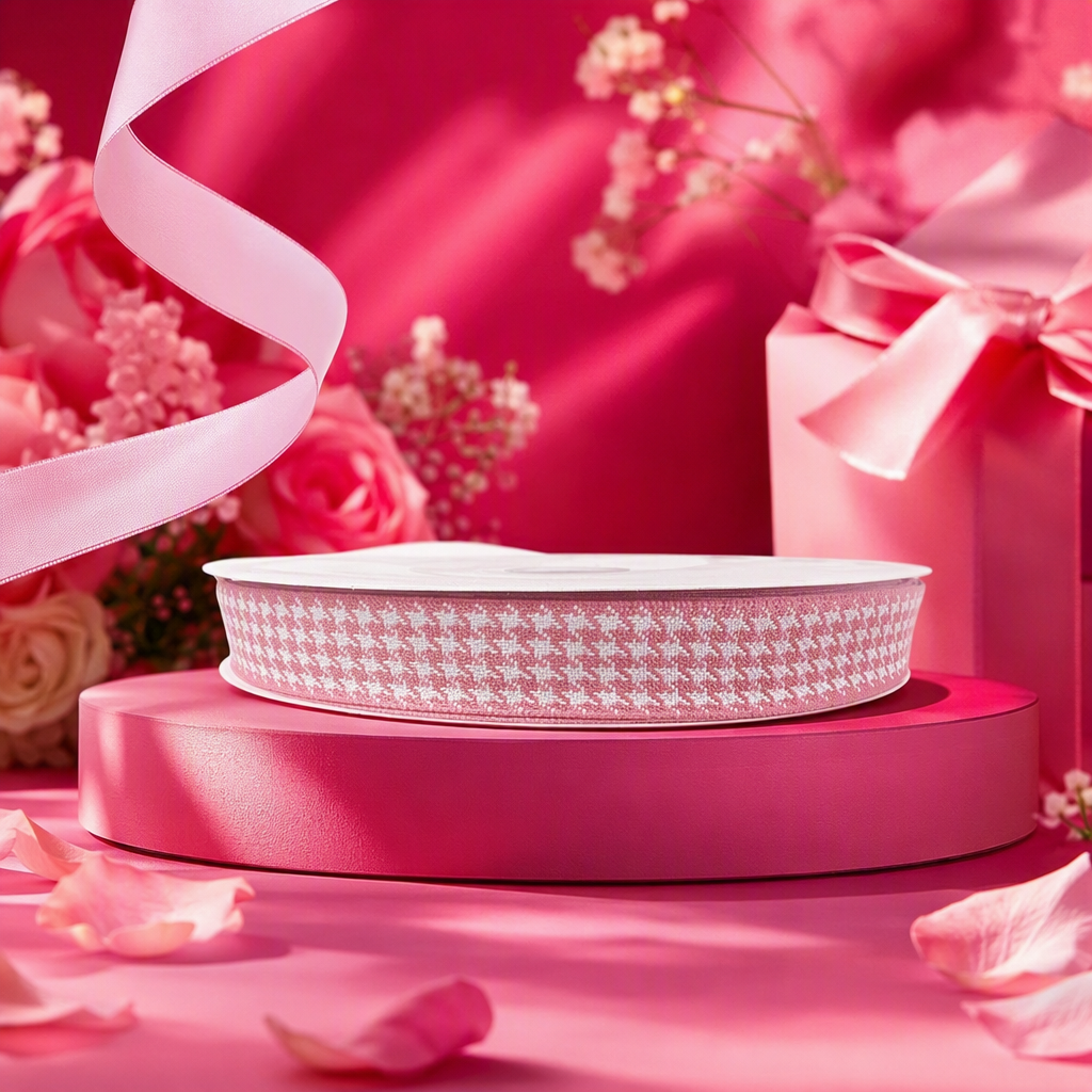 The pink checkered webbing can be DIYED as an accessory Item Picture