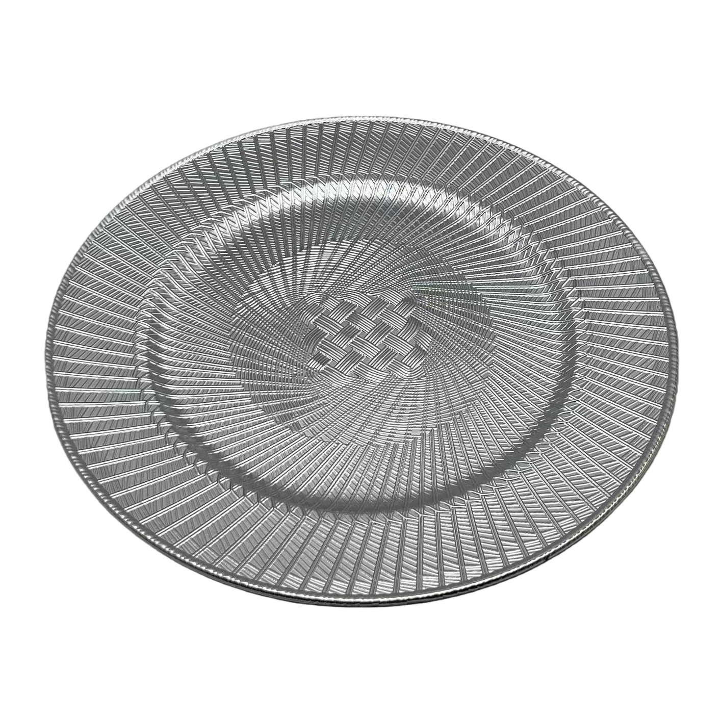 High-end silver carved ceramic plates and tableware, home creative decorative plates, dinner plates and tableware sets Item Picture