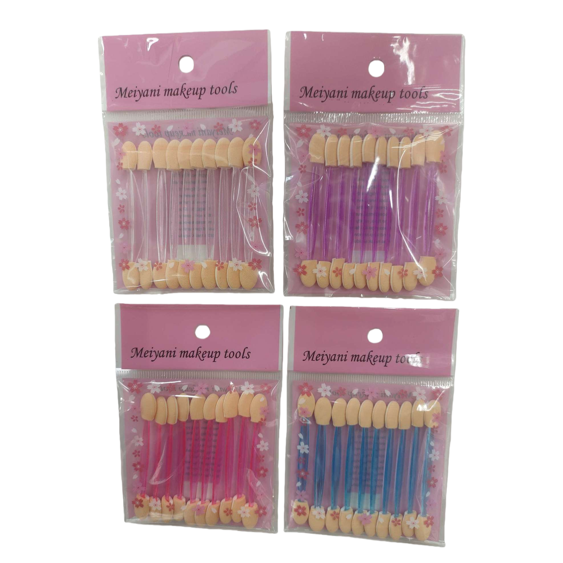 The pink packaging multi-functional makeup tool set is durable and essential for beauty and makeup, specially designed for girls Item Picture