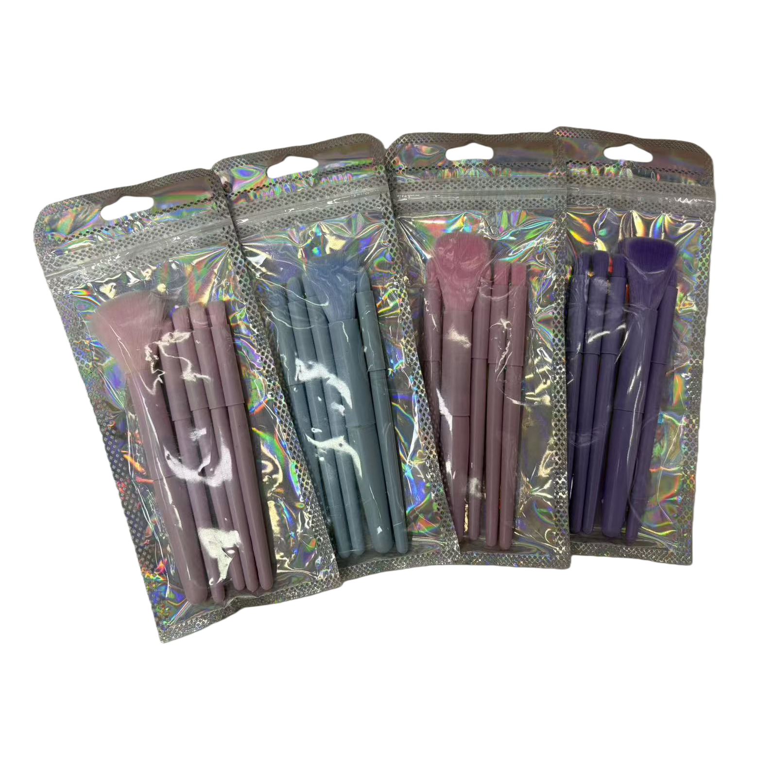 مجموعة أدوات المكياج المتعدد الألوان: مجموعة من فرشاة التجميل المتعددة الأغراض Item Picture
