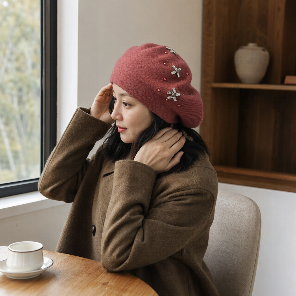 Moda sombrero de punto caliente versátil sombrero de invierno turbante hombre y mujer tendencia casual otoño invierno nuevos productos Application Scenario