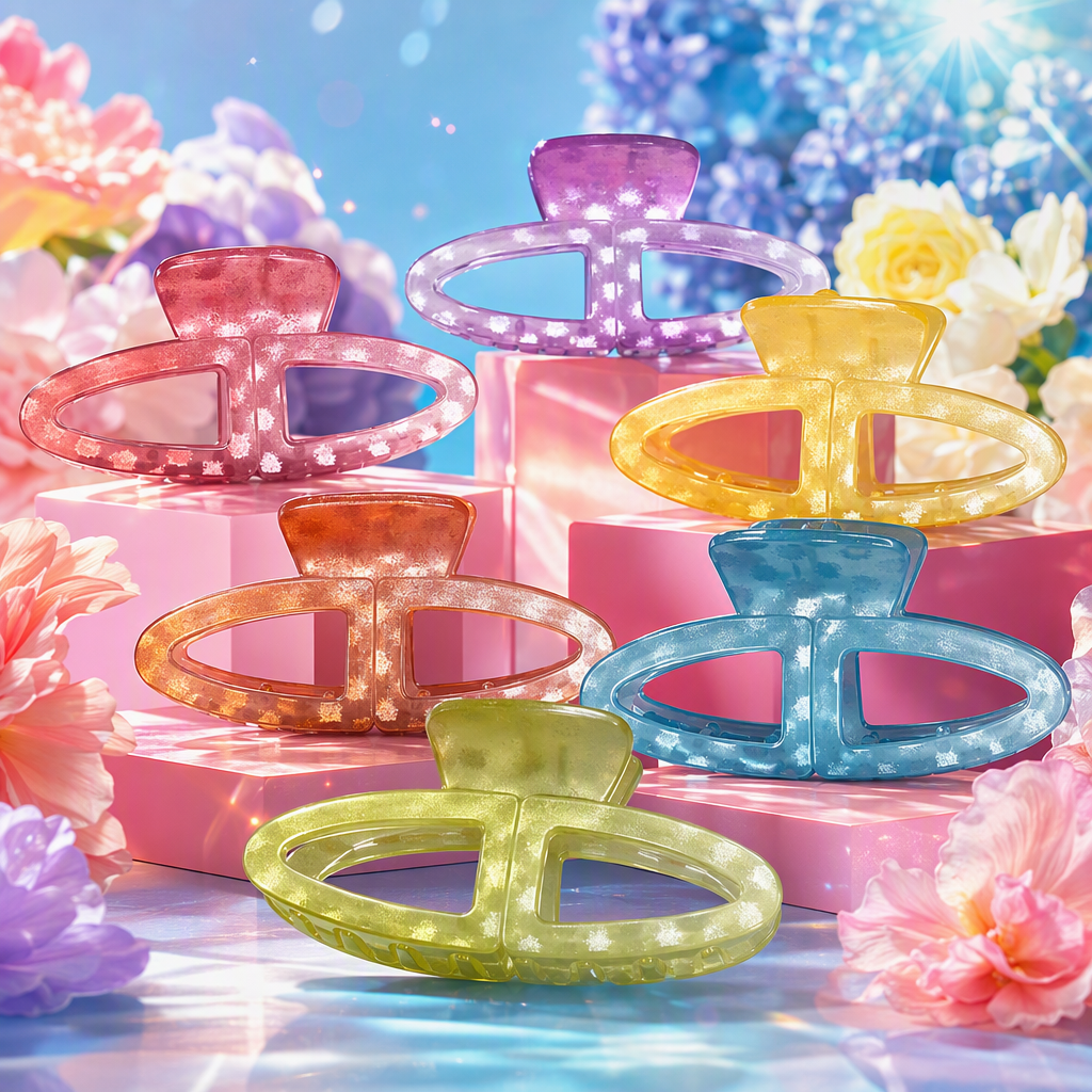 محفظة شعر صفراء من الطراز الكوري، وهي عبارة عن 100 قطعة من مجفف شعر من الفتيات Item Picture