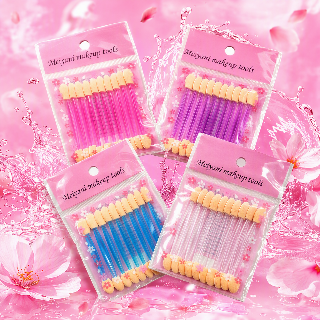 The pink packaging multi-functional makeup tool set is durable and essential for beauty and makeup, specially designed for girls Specification image