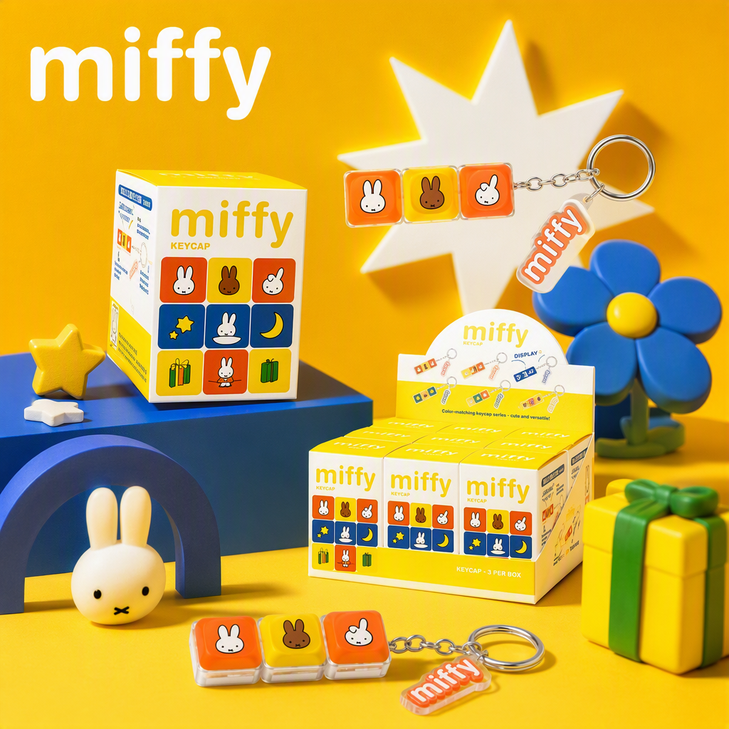 Mifei Keycap Stress-Relieving Series Blind Box Fun and Creative collectible gifts Specification image