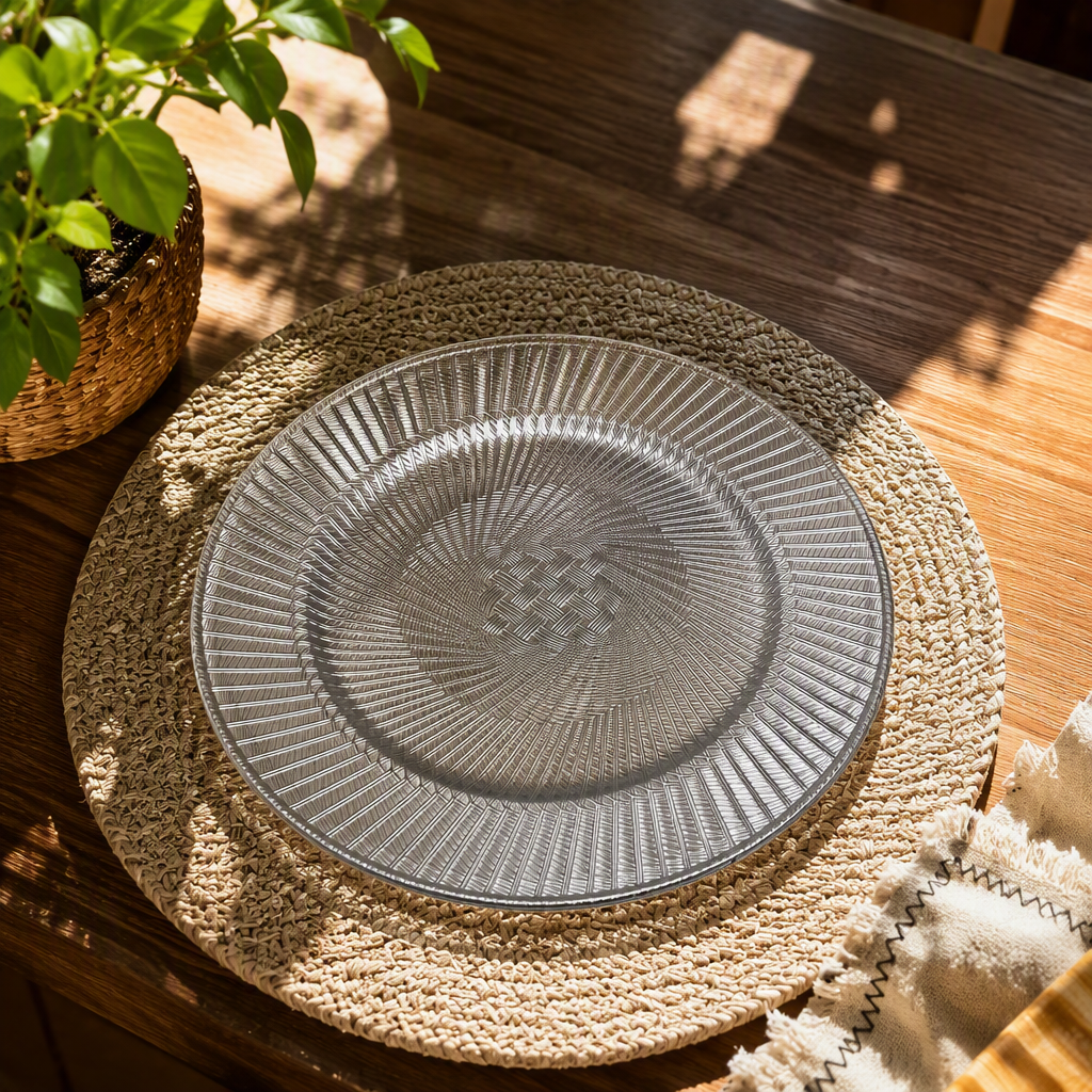 High-end silver carved ceramic plates and tableware, home creative decorative plates, dinner plates and tableware sets details Picture