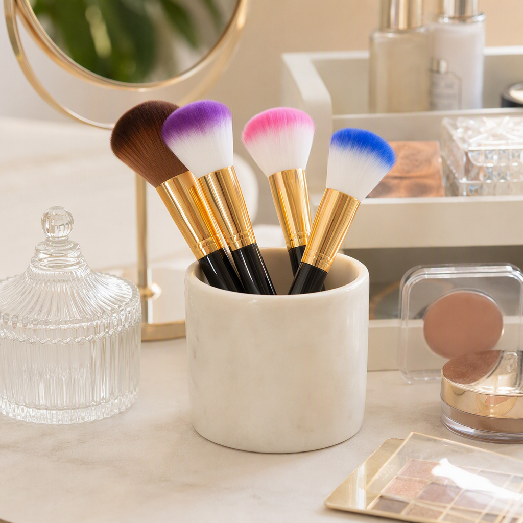 Kit de herramientas de maquillaje multicolor pinceles de maquillaje profesional conjunto completo de herramientas de belleza de maquillaje combinación de larga duración duradero aplicable novato adulto señoras details Picture
