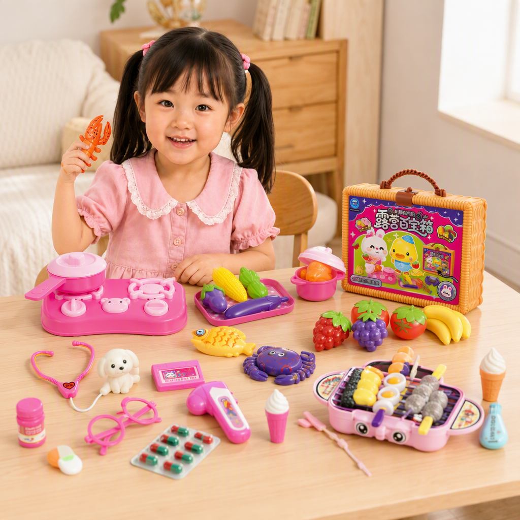 Colorful and fun toy set, children's educational building blocks, early childhood education and enlightenment toy gift box combination details Picture