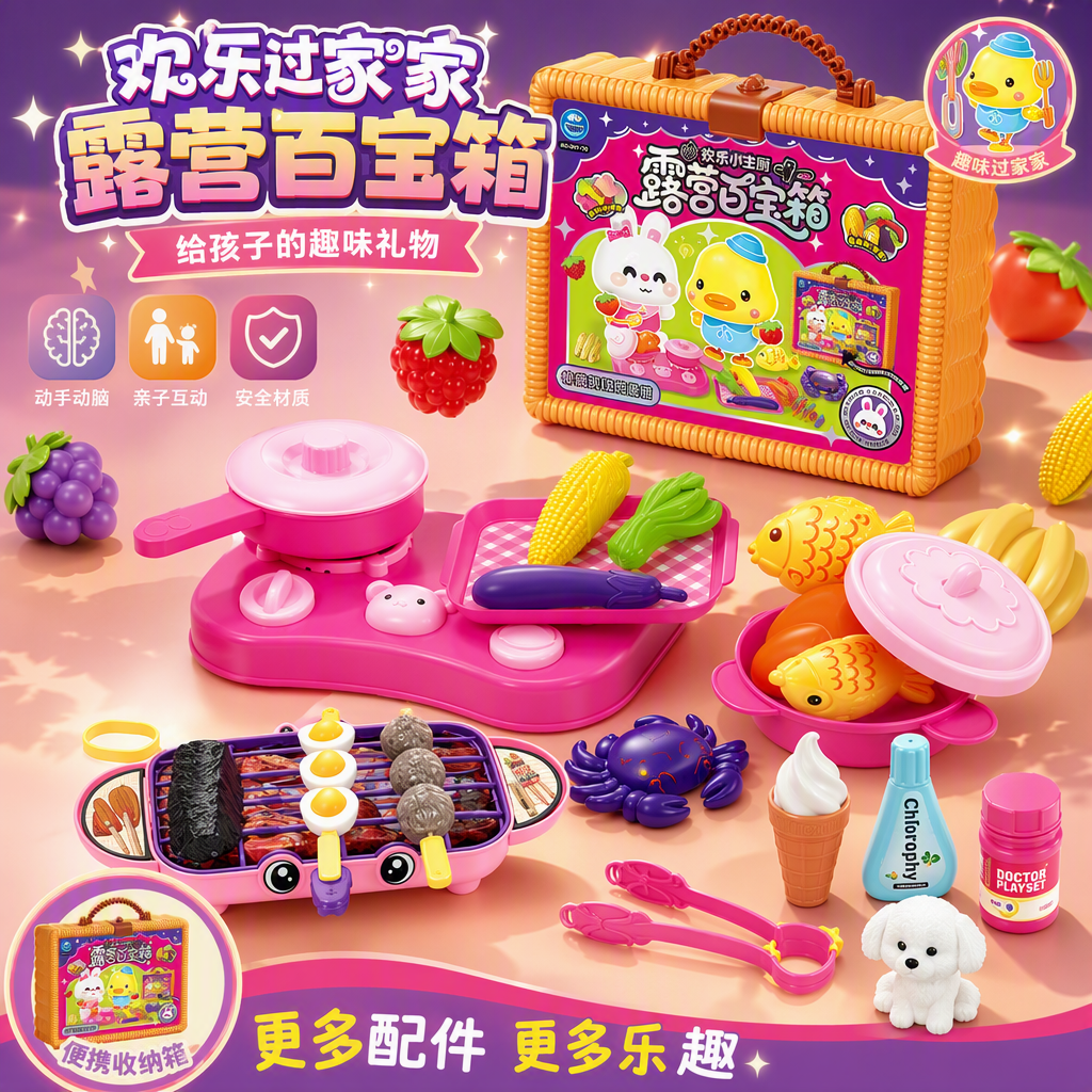 Colorful and fun toy set, children's educational building blocks, early childhood education and enlightenment toy gift box combination Specification image