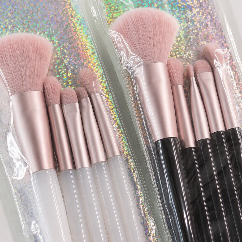 Pincel rosa cerdas maquillaje conjunto de herramientas de larga duración no quitarse el maquillaje multifuncional belleza maquillaje cepillo combinación Application Scenario