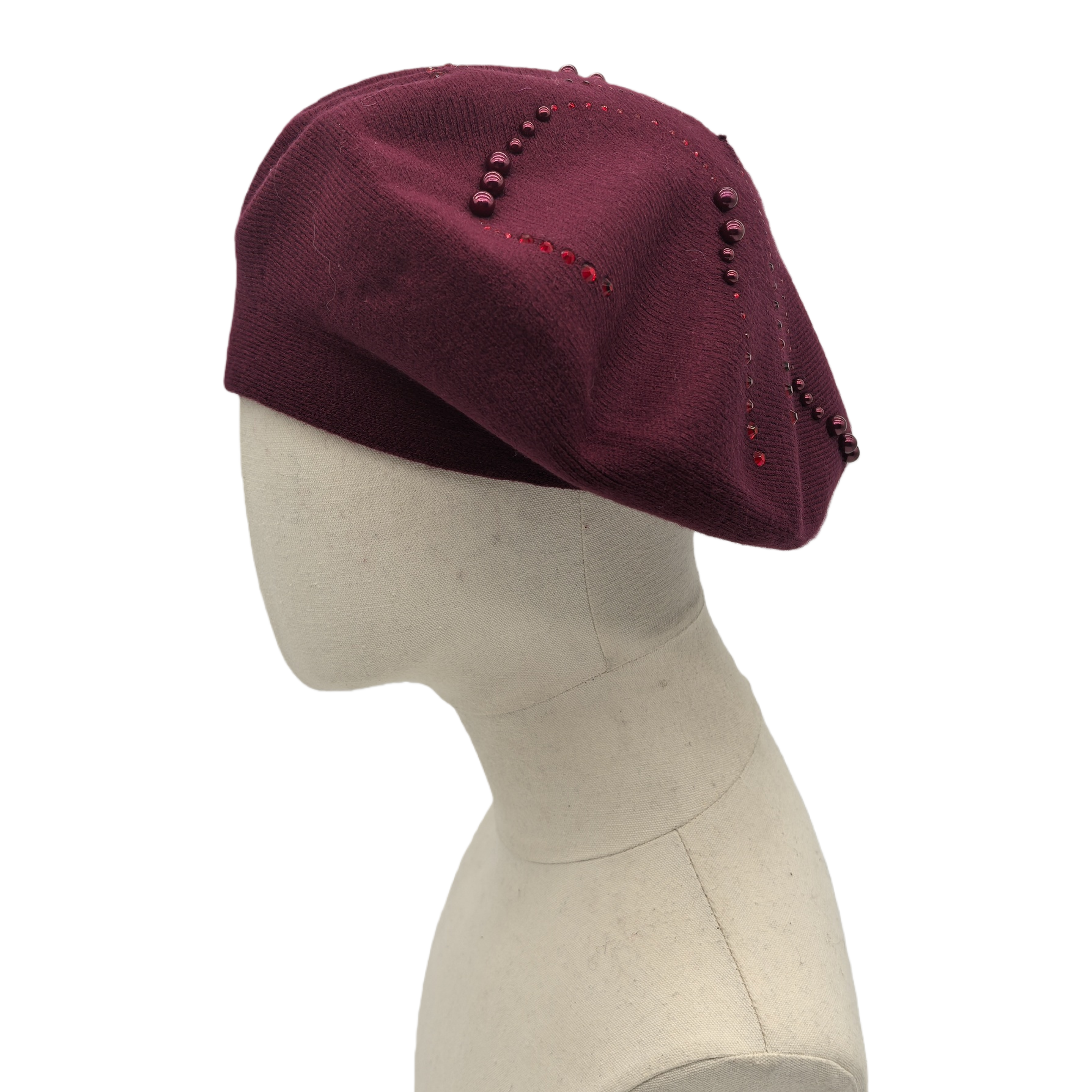 The soft knitted material is warm and versatile. Winter hats and headscarves are suitable for outdoor casual sports outfits