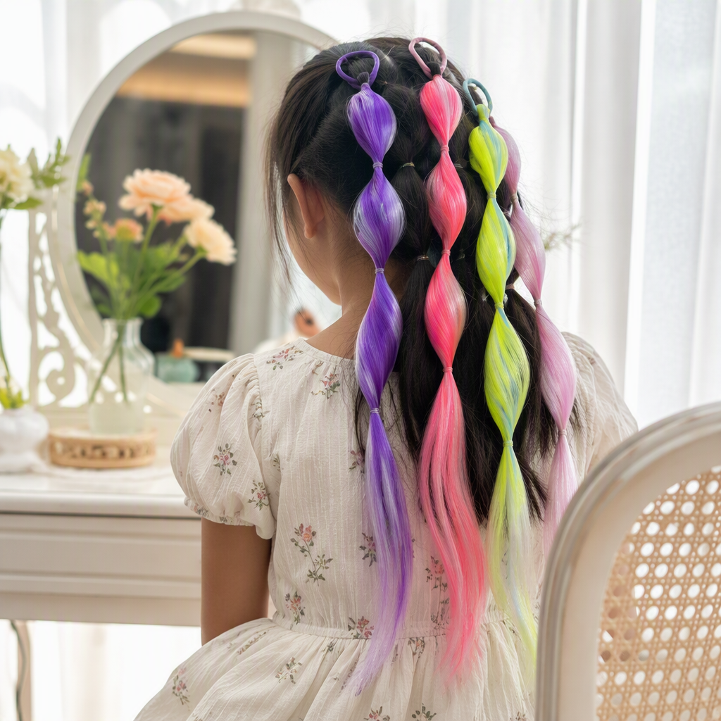 شعر أزياء ملونة، أزياء، أزياء details Picture