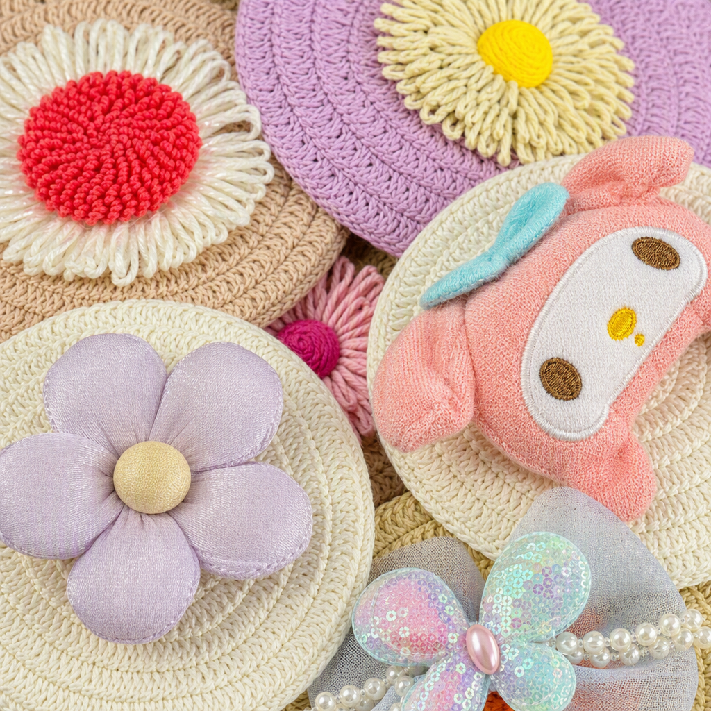 Colorful crochet flower handcrafted small bags, multi-color creative women's bags, casual and trendy bags, accessories and gifts Application Scenario