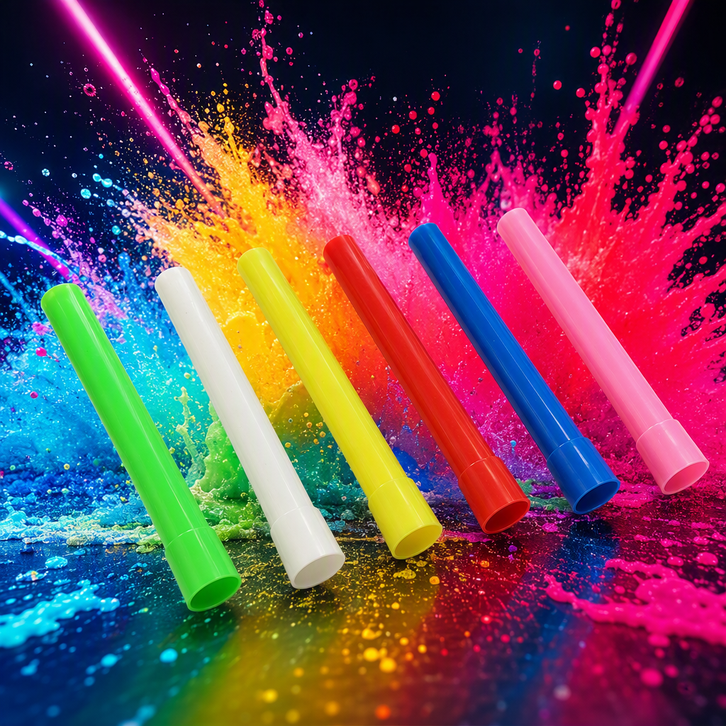 Deslumbrante color brillante stick multicolor cambio de color flash partido espectáculo de etapa esencial decoración creativa color brillante stick Specification image