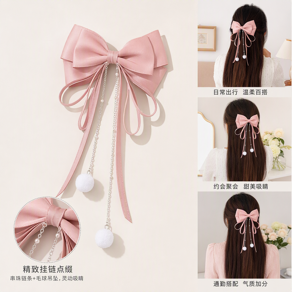 Fashionable hair clips, hair accessories, headwear, simple and versatile hair clips, cute for girls, hair clips, hair accessories, decorative headwear